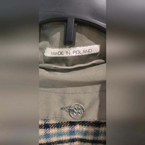 Vintage John Weitz mens trench coat - Picture 5 of 8